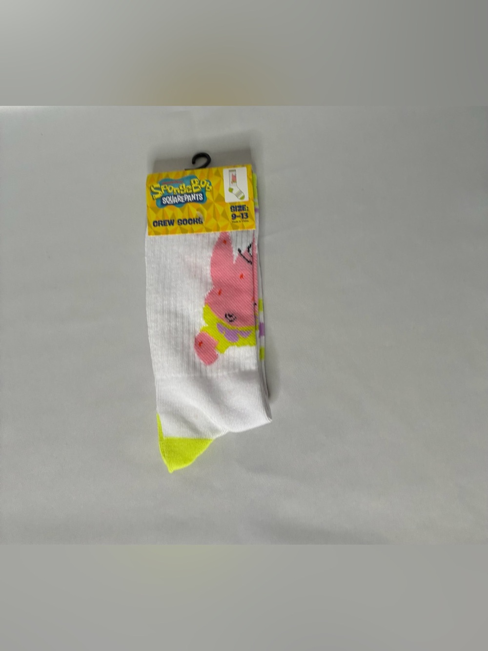 Fun Novelty Socks Featuring Patrick